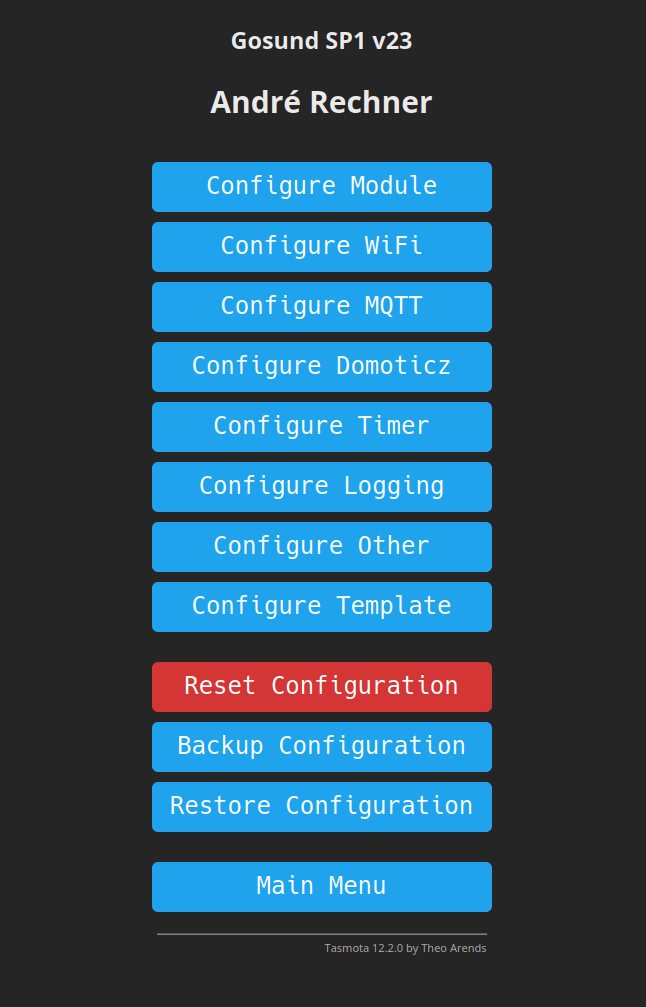 web interface #2